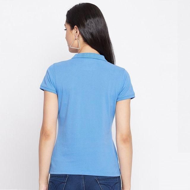 Ketex Cotton Blend Polo Neck T-shirt (Pack of 5)