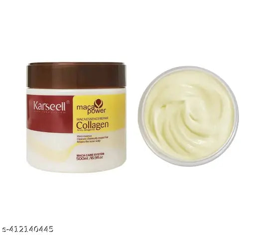Collagen Expert Absolute Repair Hair Mask – Deep Conditioning for Dry & Damaged Hair | With Gold Quinoa & Wheat Protein (200ml, Pack of 1)