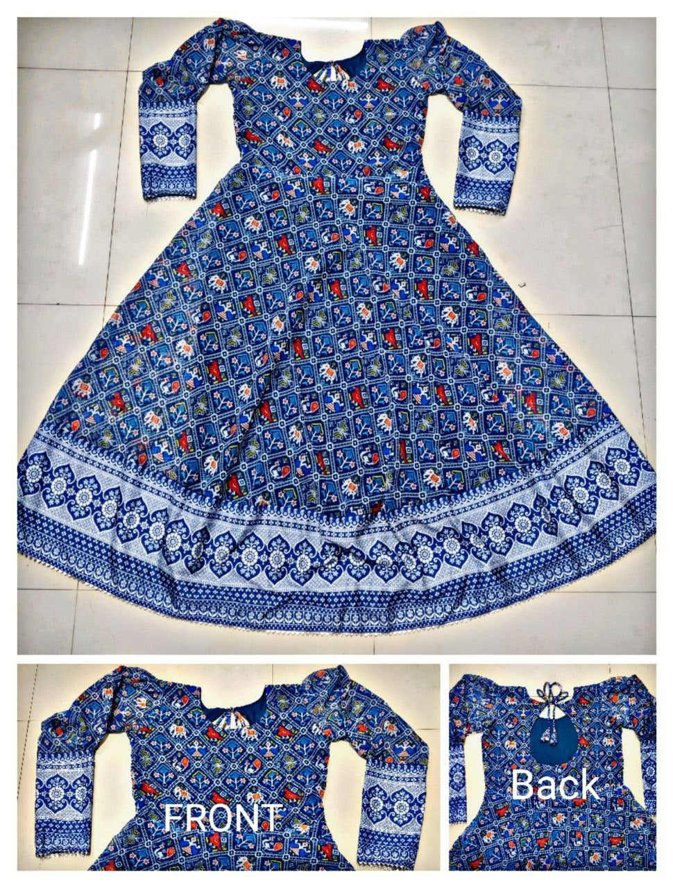Women’s Printed Georgette Gown – Stylish Fancy Party Wear for Wedding & Festive Functions