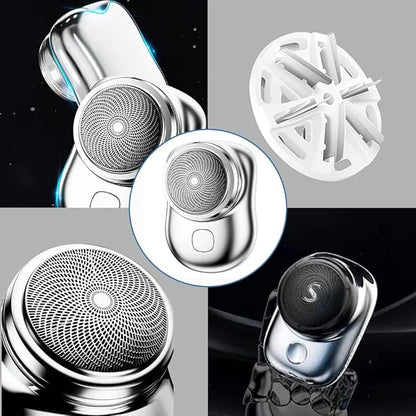 Mini Portable Electric Shaver – Pocket-Size, Waterproof & Turbo Blade for Men & Women
