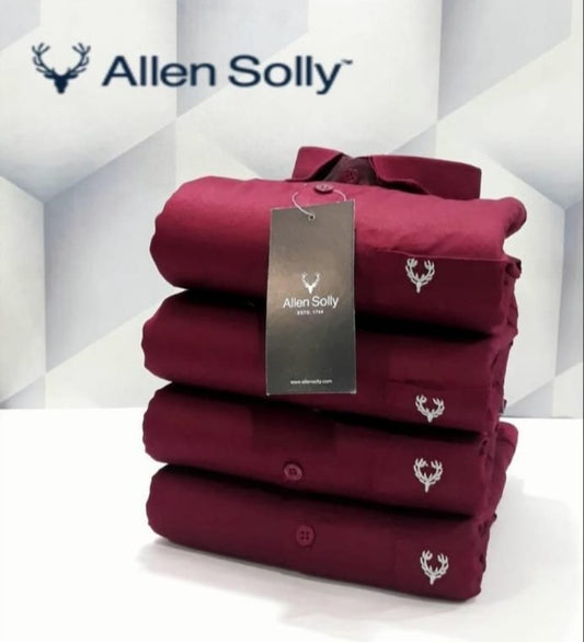 Men’s Cotton Full Sleeves Shirt Maroon– Comfortable & Stylish Casual/Formal Wear (1 Pack)