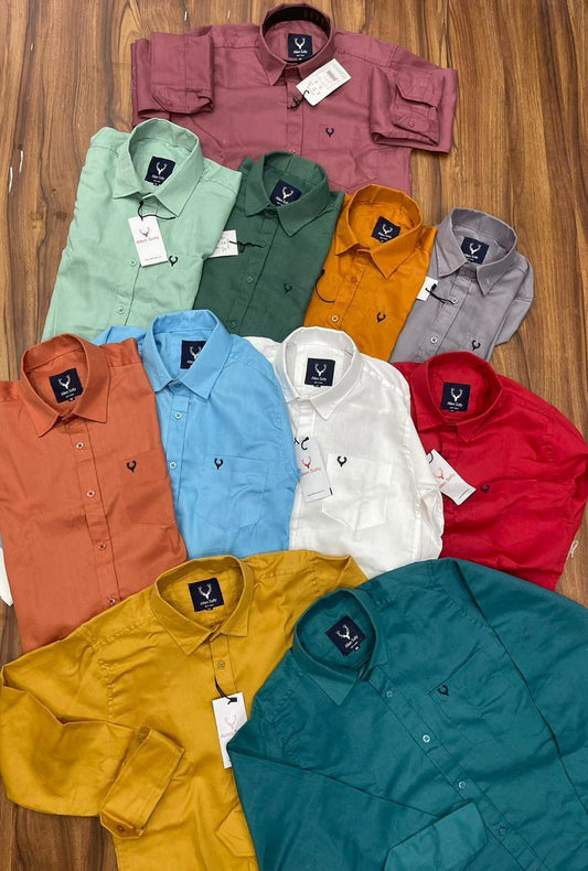 Men’s Cotton Full Sleeves Shirt – Comfortable & Stylish (1 Pack)