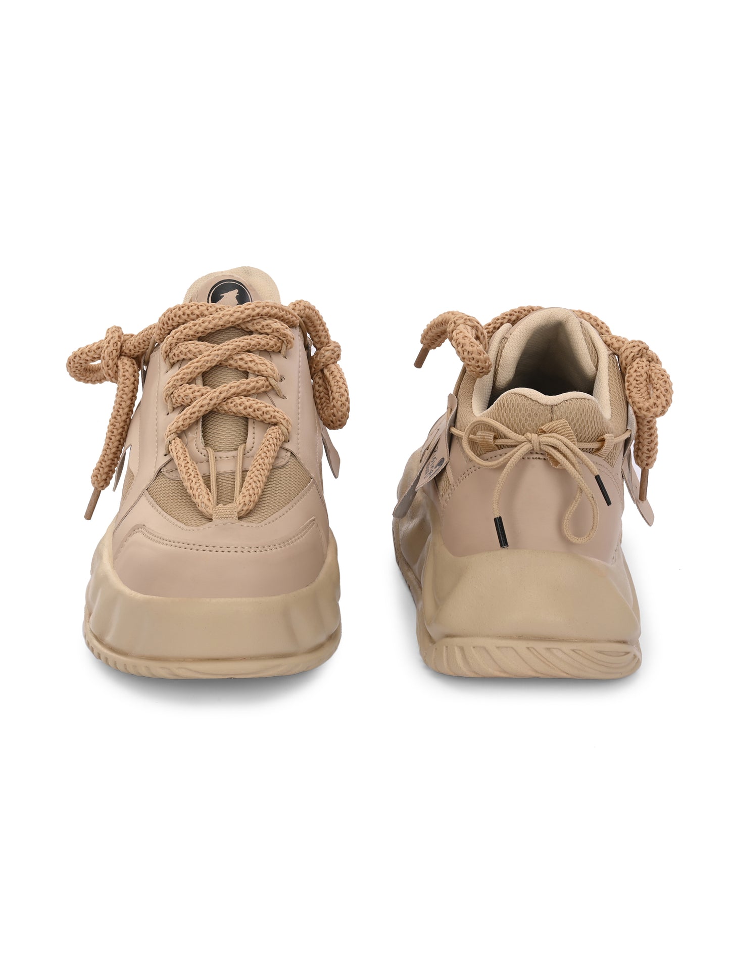 Men’s Tan Sport Shoes – Flexible Lightweight Design with Cushioned Foam Insole