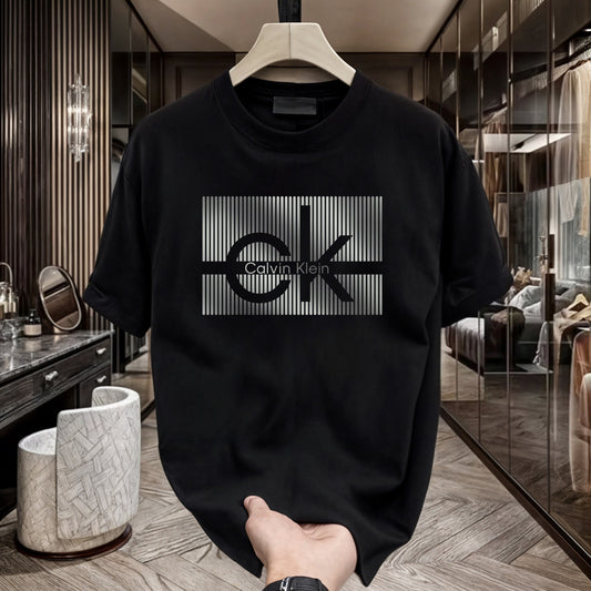 Men’s T-Shirt | Black Color | Bold Print Design | Soft & Breathable Cotton | Regular Fit Casual Wear