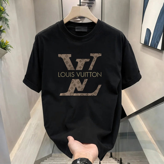 Men’s T-Shirt | Black Color | Bold Print Design | Soft & Breathable Cotton | Regular Fit Casual Wear
