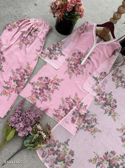 Elegant Suits Sharara Set – JF-008 | Pure Faux Georgette Sharara Set