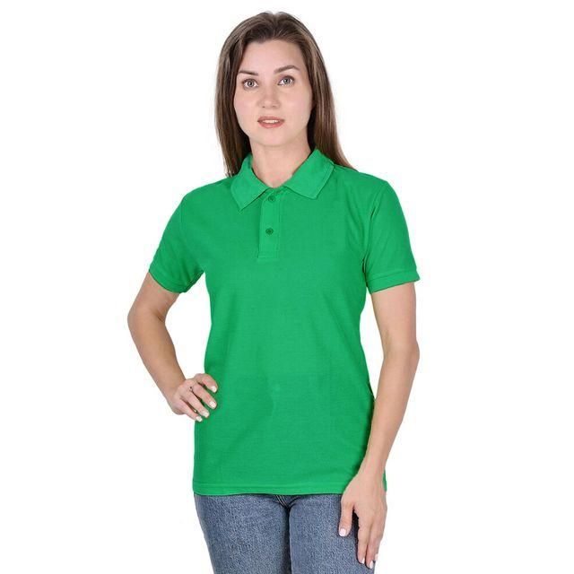 Ketex Red Cotton Blend Polo Neck T-shirt