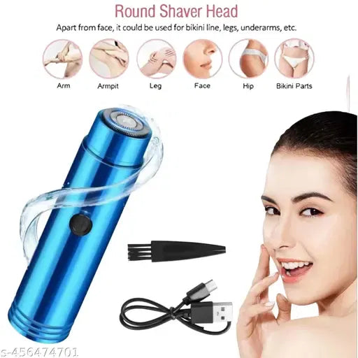 Mini Electric Shaver – Pocket Size Waterproof Shaver for Men & Women