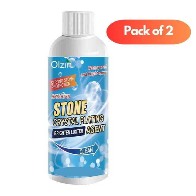 Stone Crystal Plating Agent | 200 ml (Pack of 2) | Protective Shine &amp; Coating Spray