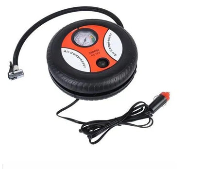 Automatic Car Air Compressor | Portable Tire Inflator Pump for Car, Bike &amp; Sports Equipment