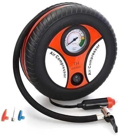 Automatic Car Air Compressor | Portable Tire Inflator Pump for Car, Bike &amp; Sports Equipment