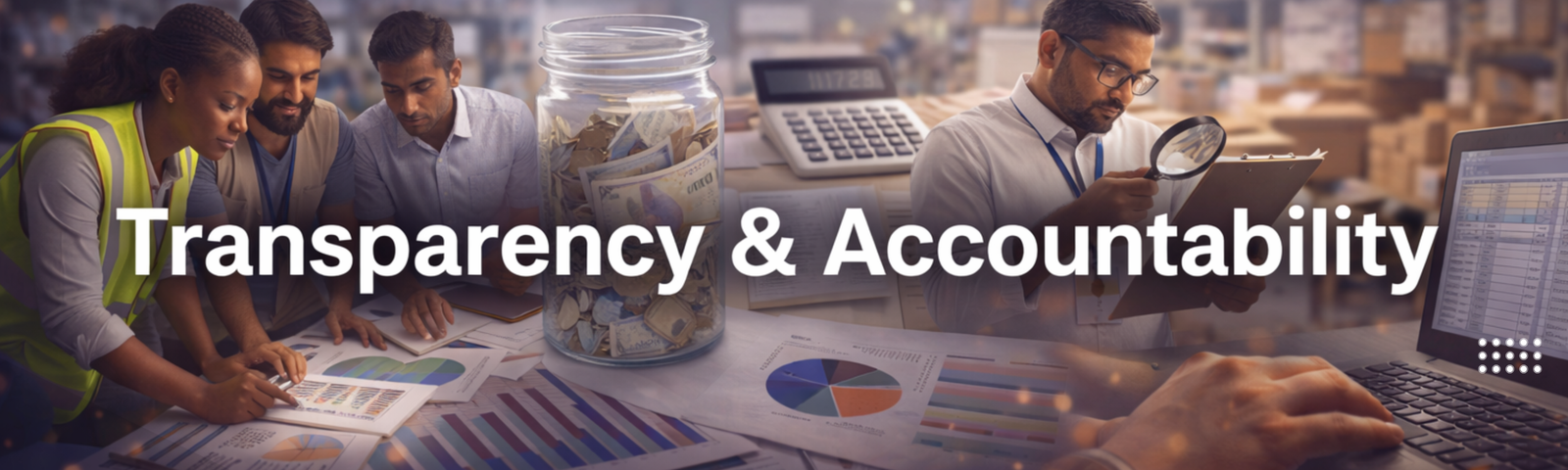 Blue Vibrant an White Modern Professional Website Development Services Banner